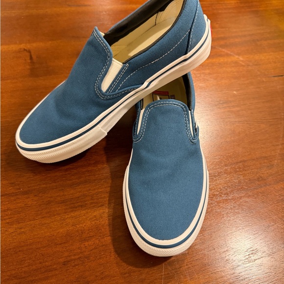 Vans Classic Blue Skate Slip-Ons / W8 - Picture 3 of 4